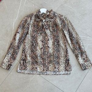All saints Leopard Print Women's Top